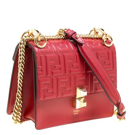 fendi red fringe bag|farfetch fendi bag.